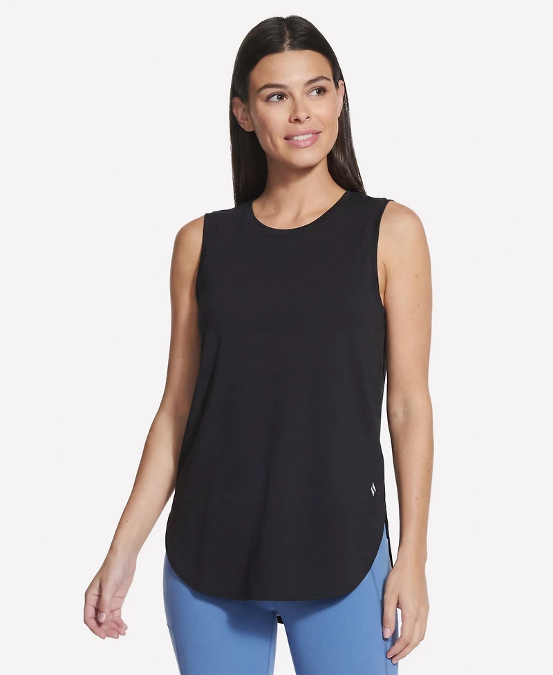 Skechers Women's GoDri Swift Crewneck Tunic Tank Top