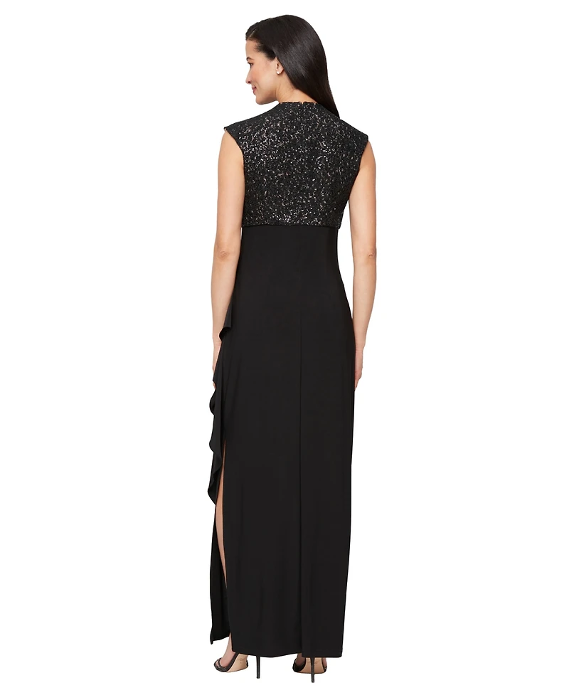 Alex Evenings Women's Empire Waist Dress