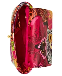 Betsey Johnson Butterfly Floral Flap Small Crossbody Handbag