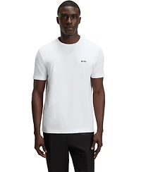Boss by Hugo Men's Contrast Logo Regular-Fit T-Shirt