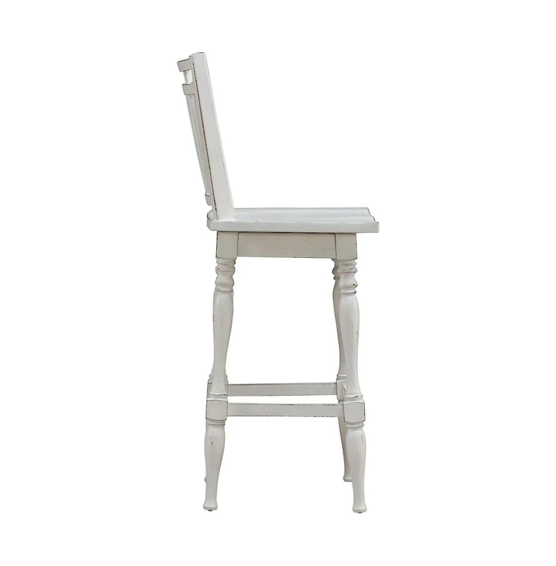 Liberty Furniture Industries, Inc. Spindle Back Swivel Bar Stools - Set of 2