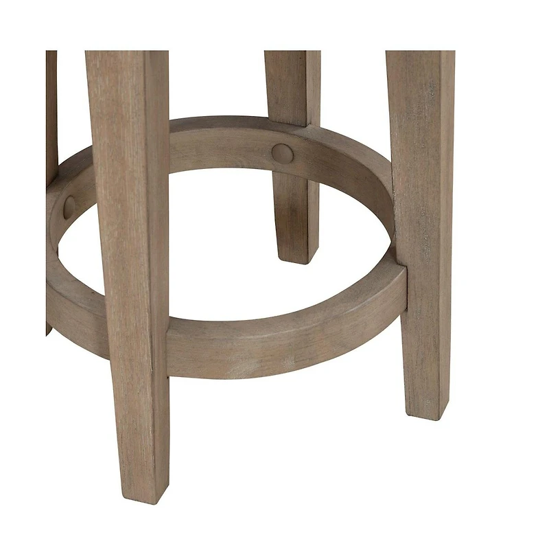 Liberty Furniture Industries, Inc. Brentwood Upholstered Swivel Console Stool - Sandstone