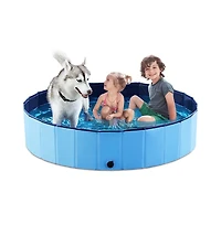 Gnuadz Foldable Pet Bath Pool Collapsible Tub Cat Wading Kiddie
