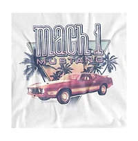 Mustang Men's Ford Mach 1 Palm Tree T-Shirt