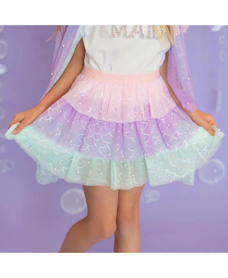 Sweet Wink Baby Girls Mermaid Pearl Tutu