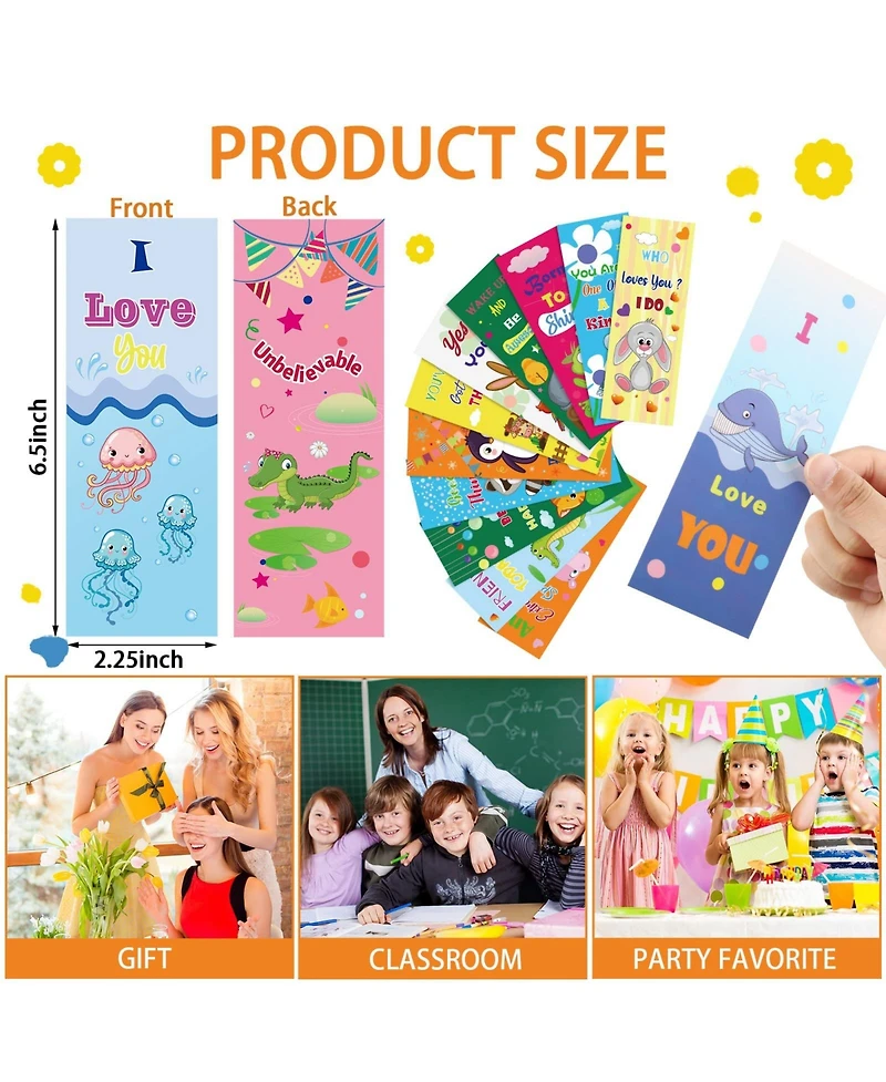 Gnuadz Animal Bookmarks Inspirational Motivational Reading Gifts