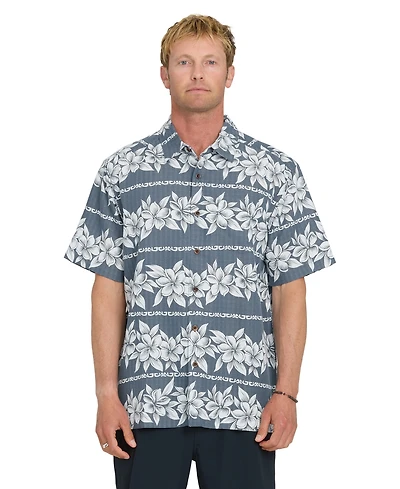 Quiksilver Waterman Men's Horizons Short-Sleeve Woven Shirt