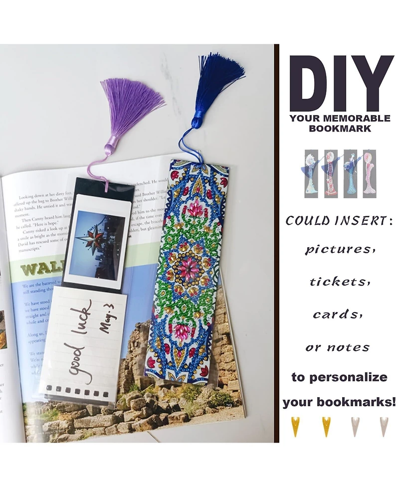 Gnuadz Painting Bookmark Diy Kit Birds Art Craft Gift