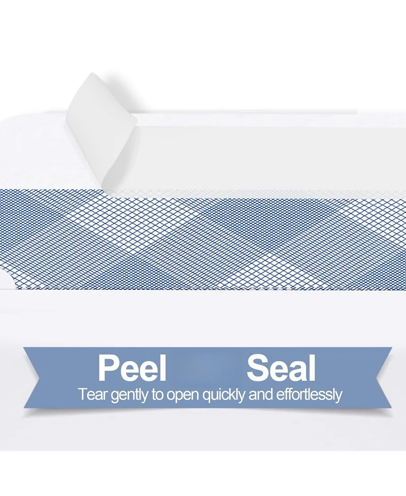 Gnuadz Self Seal Double Window Check Envelopes