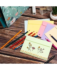 Gnuadz Pastel Invitation Envelopes 6-Color Set
