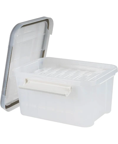 Iris Usa WeatherPro Photo Storage with 7 Inner 4" x 6" Cases, Organization Container