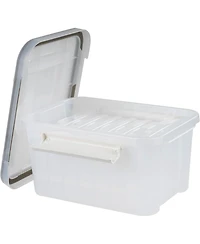 Iris Usa WeatherPro Photo Storage with 7 Inner 4" x 6" Cases, Organization Container