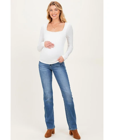 Pinkblush Maternity Slim Straight Leg Jeans