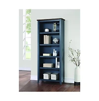 Martin Furniture Fairmont Farmhouse Open Wood Bookcase
