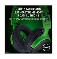 Razer Kraken V4 X Minecraft Edition Gaming Headset