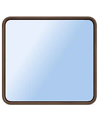 Amelie 38" Wood Wall Mirror