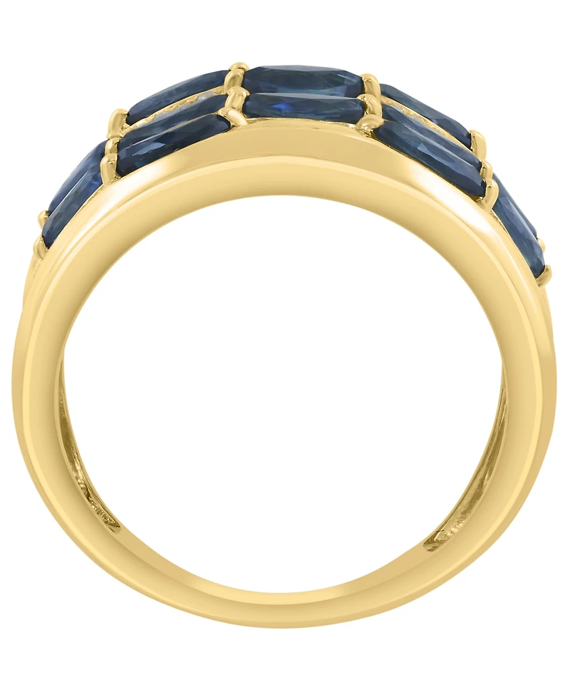 Effy Collection Sapphire (1-5/8 ct. t.w.) & Diamond (1/3 ct. t.w.) Ring in 14k Yellow Gold