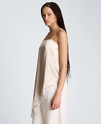 Kenneth Cole Women's Asymmetric Lace Hem Tunic