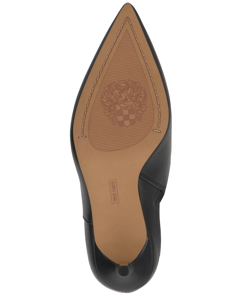 Vince Camuto Women's Meezo Wide Calf Stiletto Dress Boots