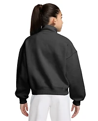 Nike Sportswear Studio Fleece Girls' 7-16 Oversized Quarter-Zip Sweatshirt