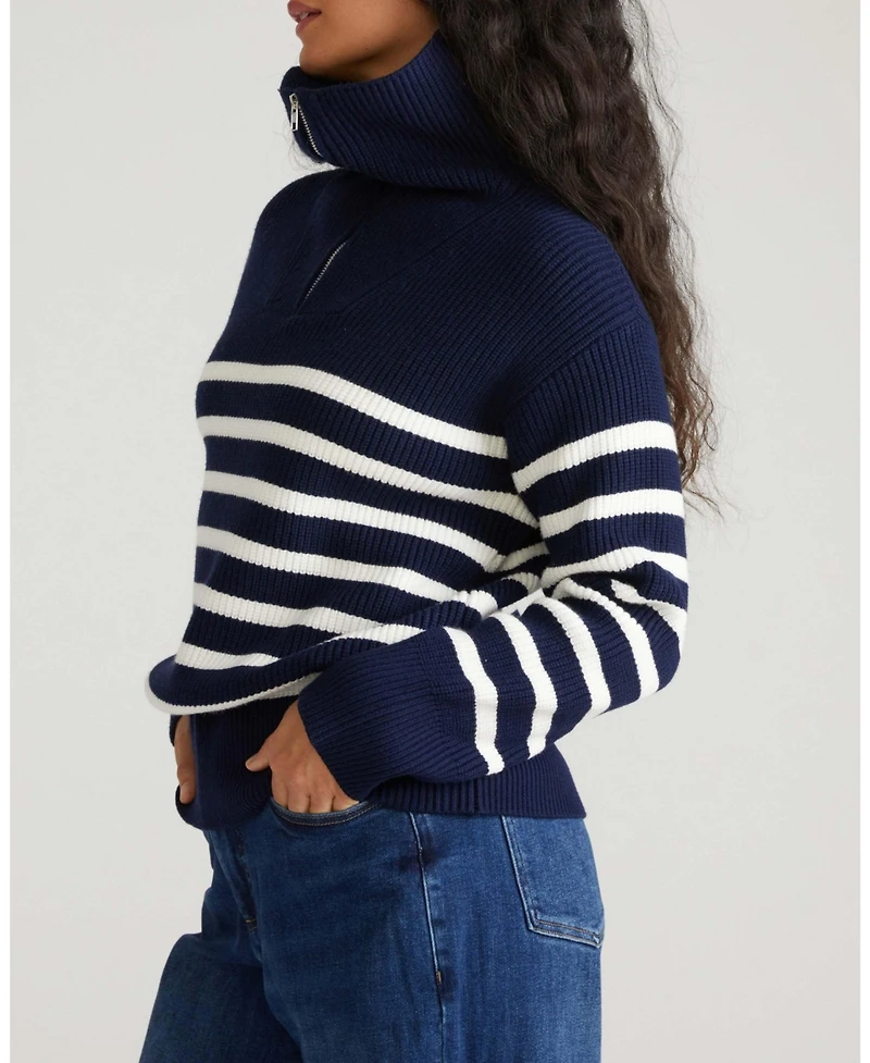 Universal Standard Plus Brenda Zip Sweater