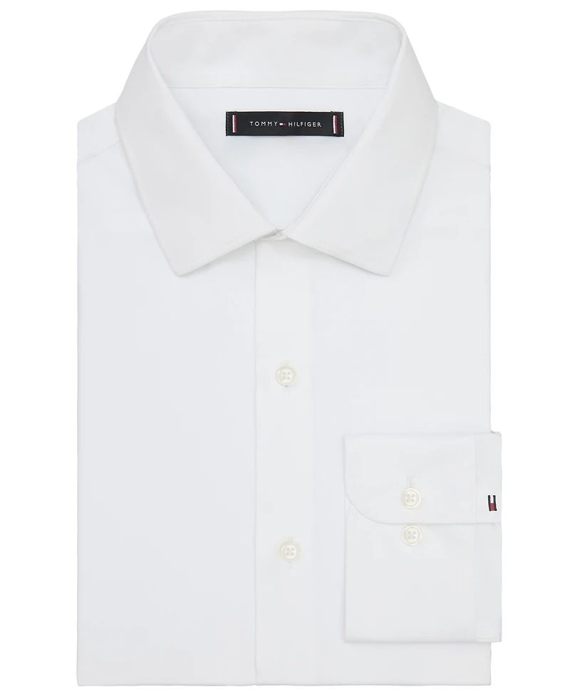 Tommy Hilfiger Men's Spread Collar Dress Shirt