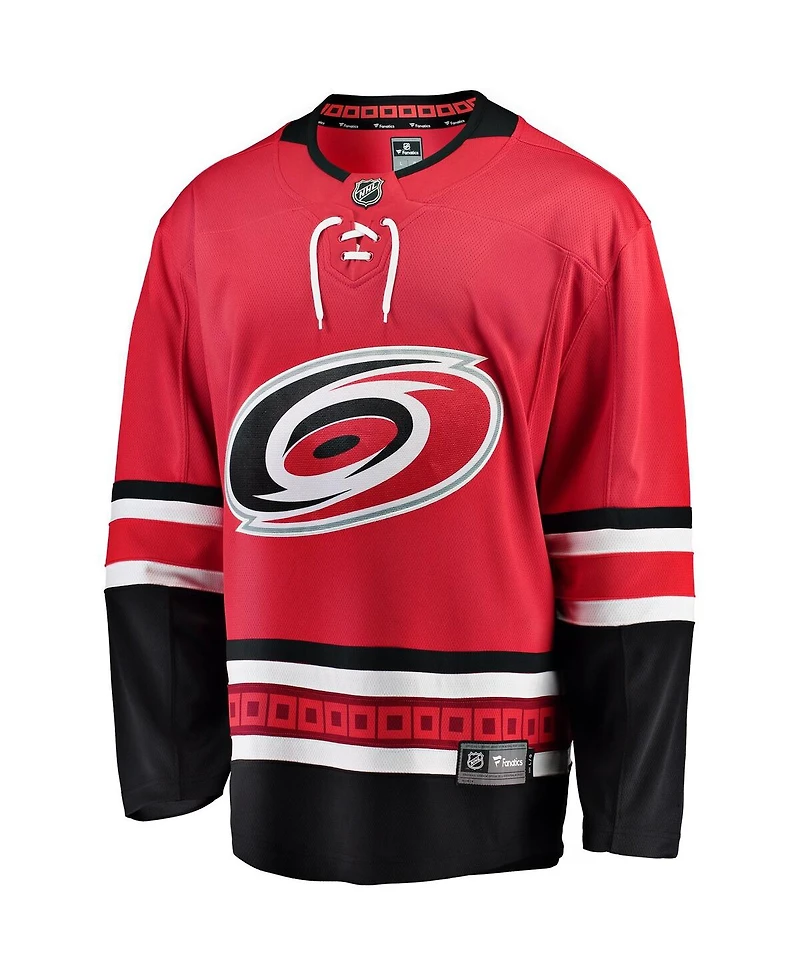 Fanatics Men's Red Carolina Hurricanes Breakaway Alternate Jersey