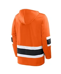 Fanatics Men's Orange Philadelphia Flyers Prime Time Fleece Hoodie