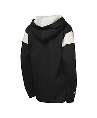 Mitchell & Ness Big Boys and Girls Black Philadelphia Flyers Thermal Lightweight Pullover Hoodie