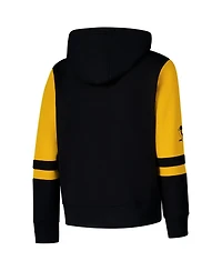 Outerstuff Big Boys and Girls Black Pittsburgh Penguins Face Off Full-Zip Hoodie
