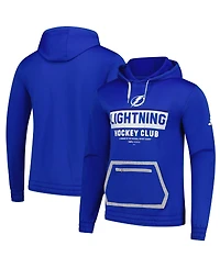 Adidas Men's Blue Tampa Bay Lightning Team Pullover Hoodie