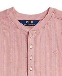 Polo Ralph Lauren Girls' 7-16 Short-Sleeve Shirt Dress