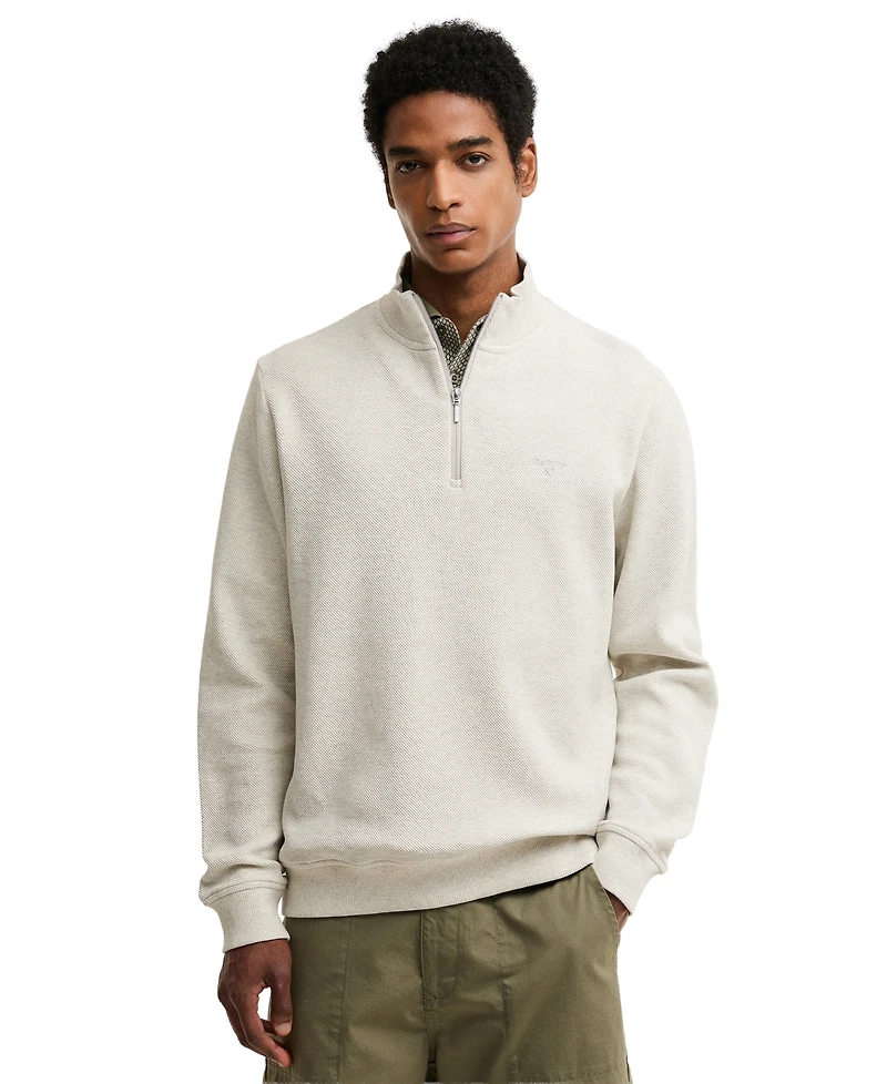 Barbour Men's Ravensworth Tailored-Fit Half-Zip Sweatshirt