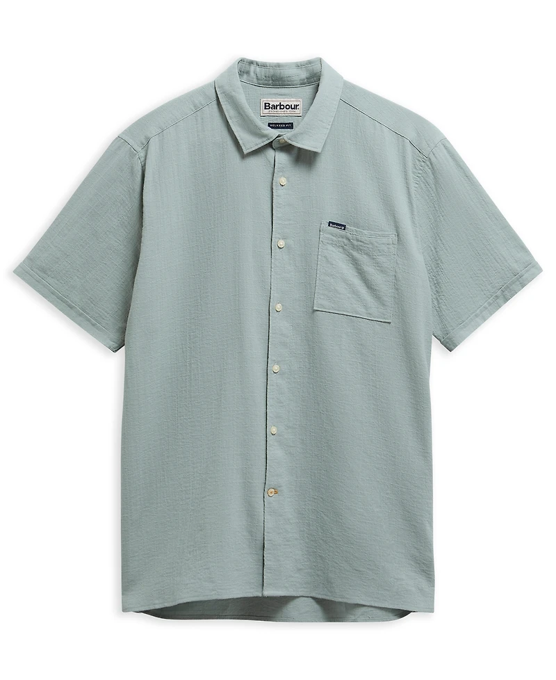 Barbour Men's Kingswood Relaxed-Fit Ripstop Summer Shirt