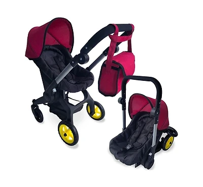 The New York Doll Collecion Baby Doll Car Seat and Stroller Combo