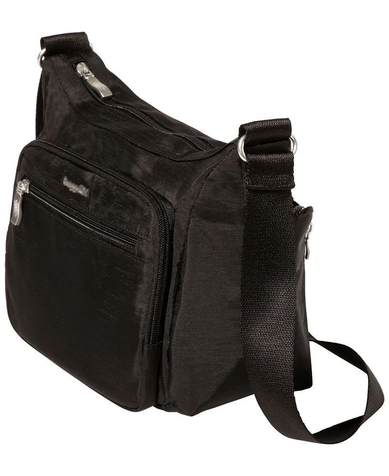 Baggallini Crosstown Small Hobo Crossbody Handbag