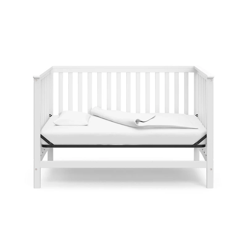 Storkcraft Hillcrest 4 in 1 Fixed Side Convertible Crib
