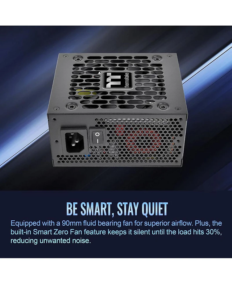 Thermaltake Toughpower Sfx Tt Premium Edition 850W 80 Plus Platinum Certified Fully Modular Atx 3.1 Power Supply Unit,
