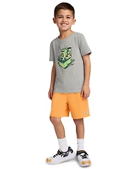 Under Armour Little Boys' 4T-7 Graphic T-Shirt and Shorts, 2-Piece Set