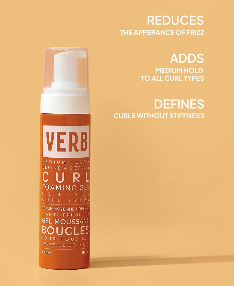 Verb Curl Foaming Gel, 2 oz.