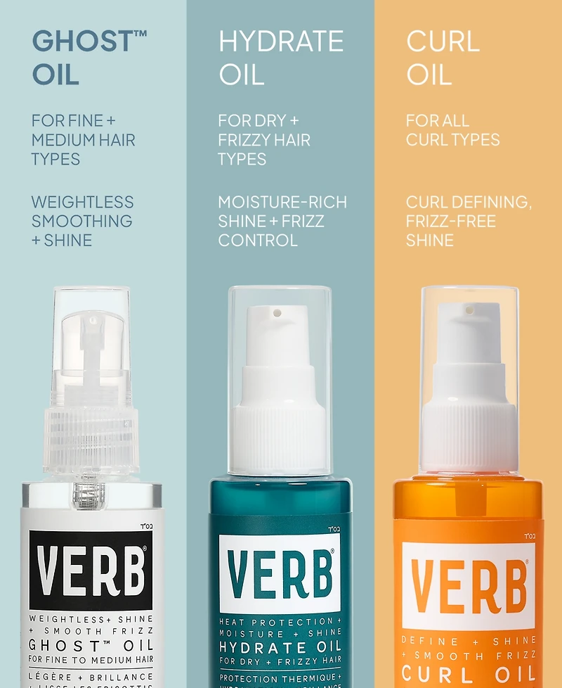 Verb Multi-Use Curl Oil, 3 oz.
