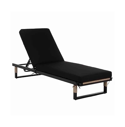 Augusta Home Arman Lounger w/ Cushion