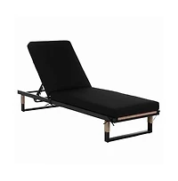 Augusta Home Arman Lounger w/ Cushion