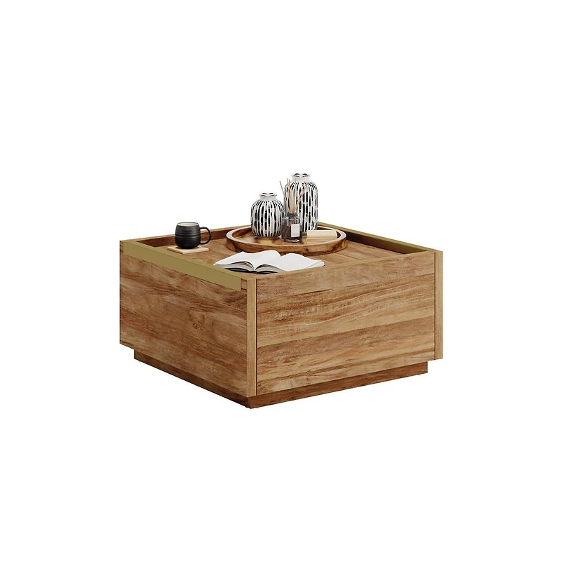 Sauder Manhattan Gate Coffee Table, Sindoori Mango finish