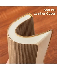 Gnuadz Lined Journal Notebook A5 Pu Leather 216 Pages