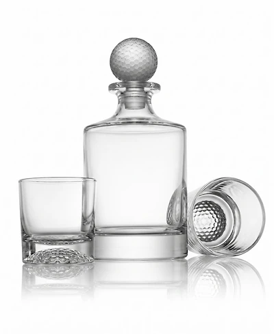 Godinger 3-Pc. Golf Decanter Set
