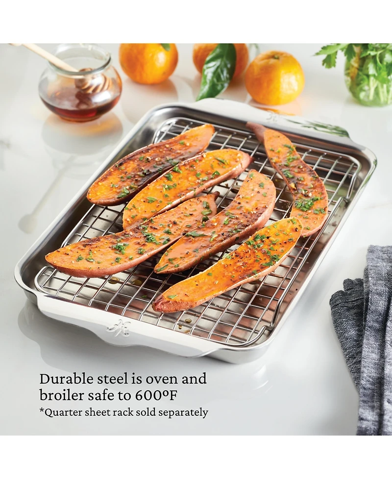 Hestan Provisions Oven Bond Try-ply Quarter Sheet Pan