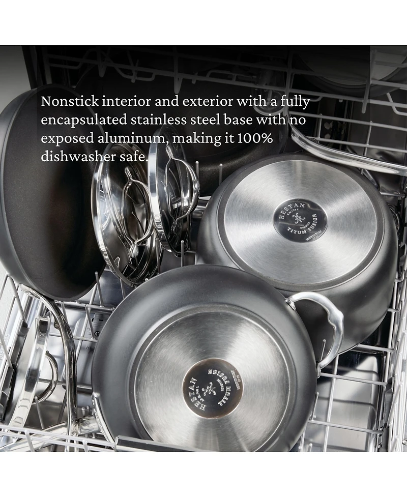 Hestan Titum Fusion Nonstick 4.5-Quart Essential Pan with Lid