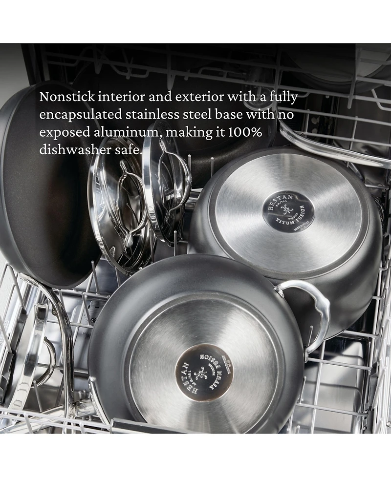 Hestan Titum Fusion Nonstick 8-Quart Stock Pot with Lid