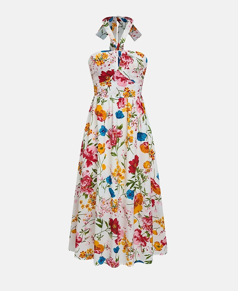 Cupshe Women's Lights Down Low Floral Midi Beach Dress